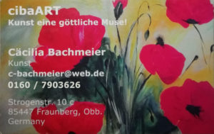 Cilla Bachmeier Visitenkarte